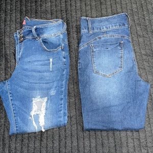 Two (2) Pairs of Jeans Size 14
